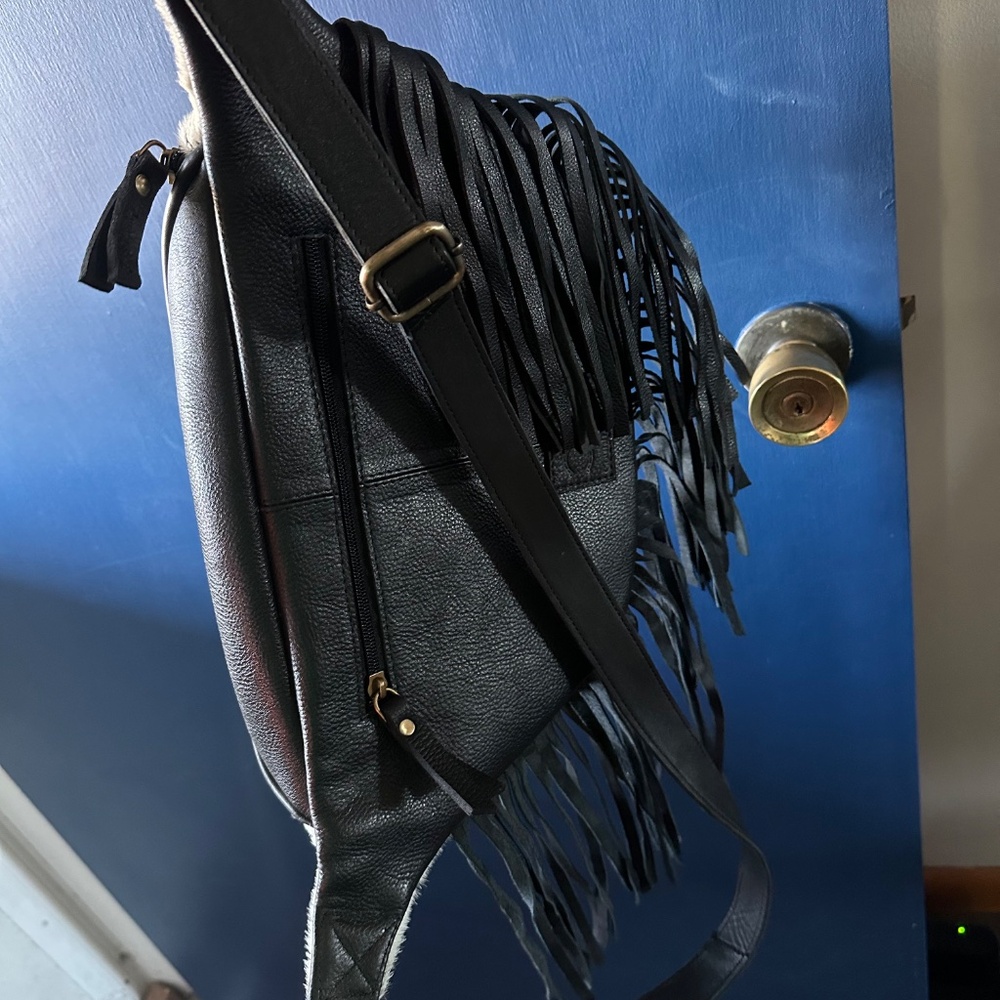 Cowhide Patterned Bumbag - image 2